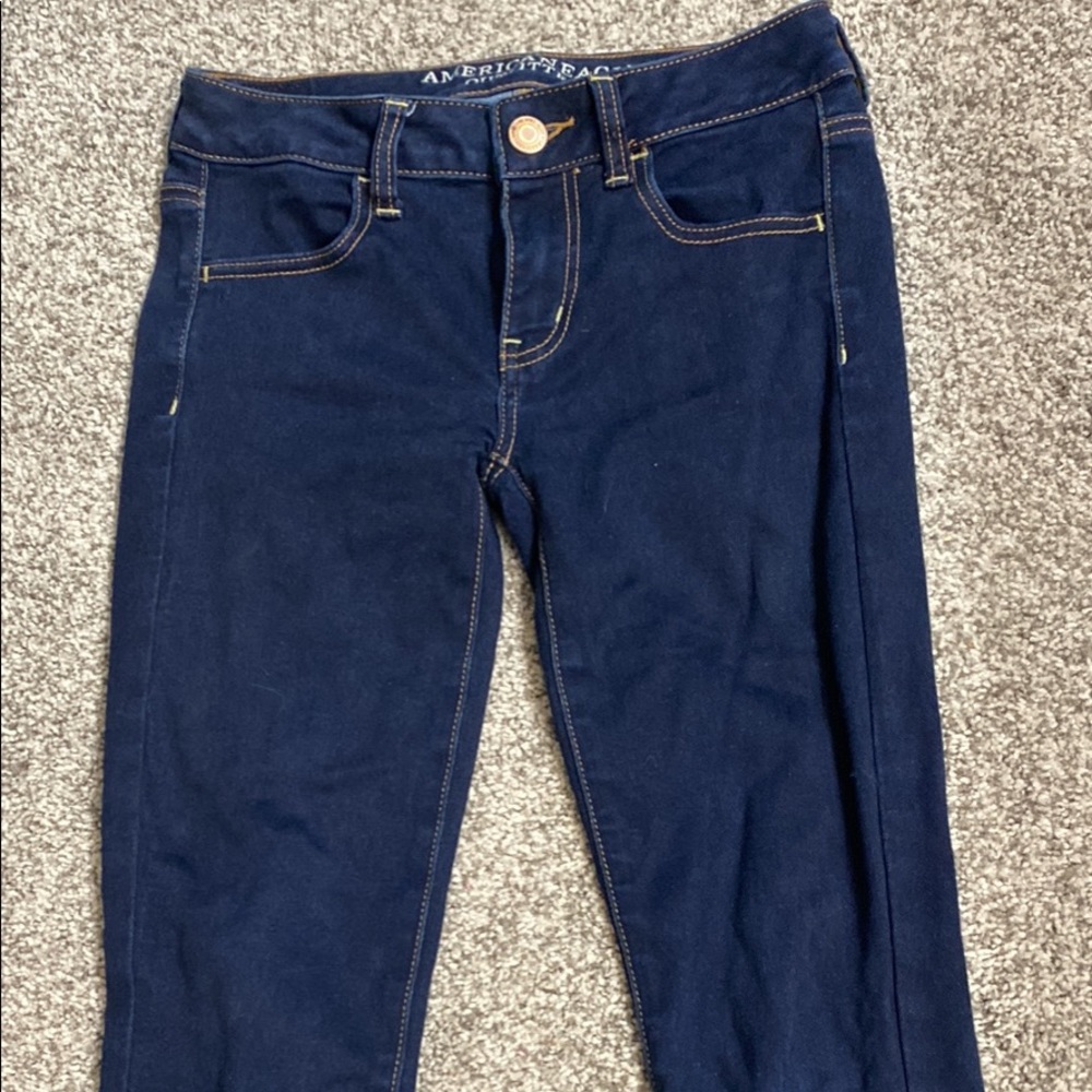 Womens American Eagle stretch capris size 4